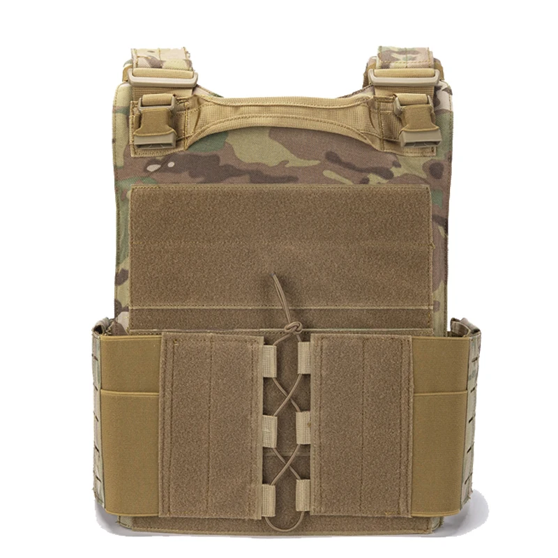 Imagem -05 - Tactical Body Armor para a Caça Plate Carrier Colete Tático ao ar Livre Proteção Laser Ajustável Molle Sistema 1