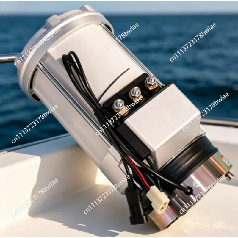 48V 5KW AC Motor AQHT5-4104B-X 5000W 48v Electric Vehicle Motor with Brakes