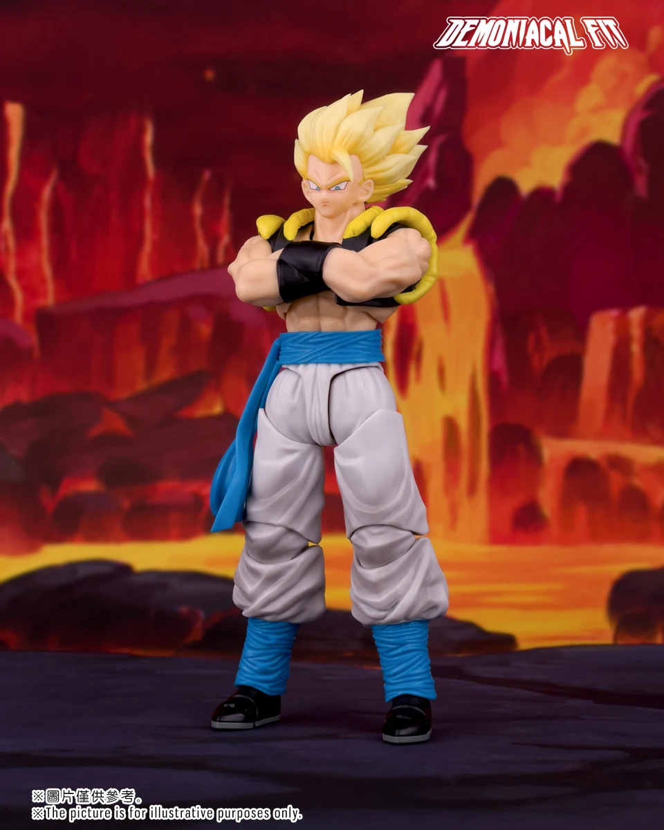 

Demoniacal Fit DF Blue Gogeta Dragon Ball Z SHF Hero Waltz Ultimate Dance Action Figures Collectible Anime Model Toys Gifts