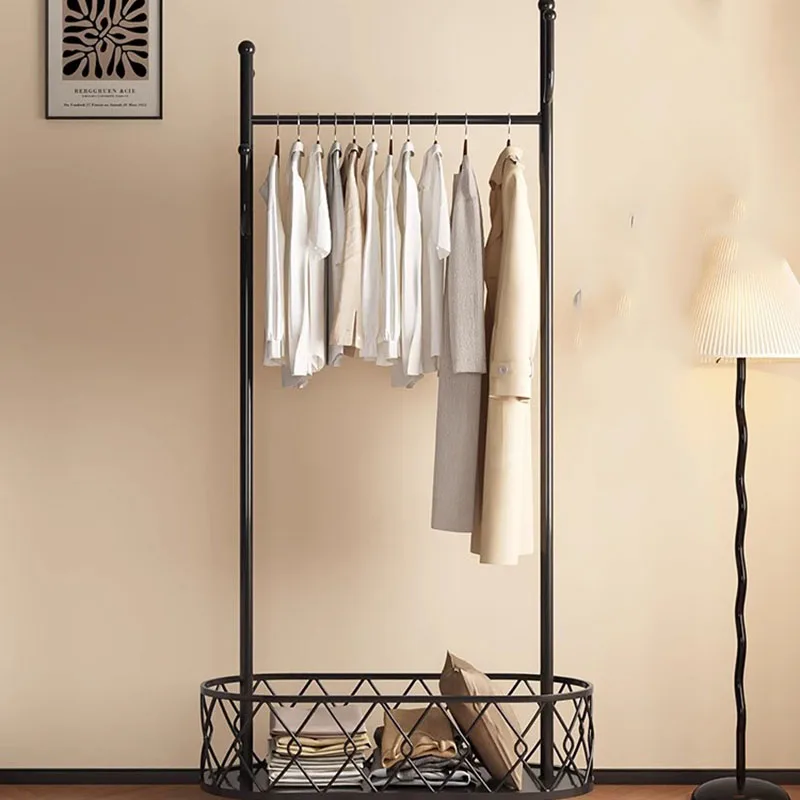 Wall Coat Rack Hanging Clothes Hanger Vishakers Furniture Steel Shelf Stand Shoe Aesthetic Room System Perchero Bedroom Home