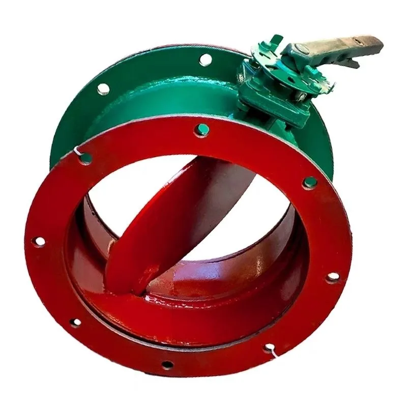 

Manual Pneumatic Electric Air Damper Ventilation Butterfly Valve For Duct Air Volume Regulation Works