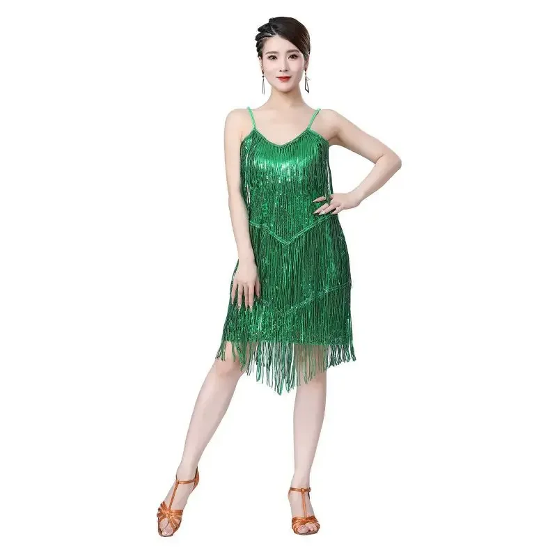 Casual Fashion Clothes Sequin Streetwear Vintage Elegant Sexy Dress for Women Clothing Summer Dress Party Club Stage Show
