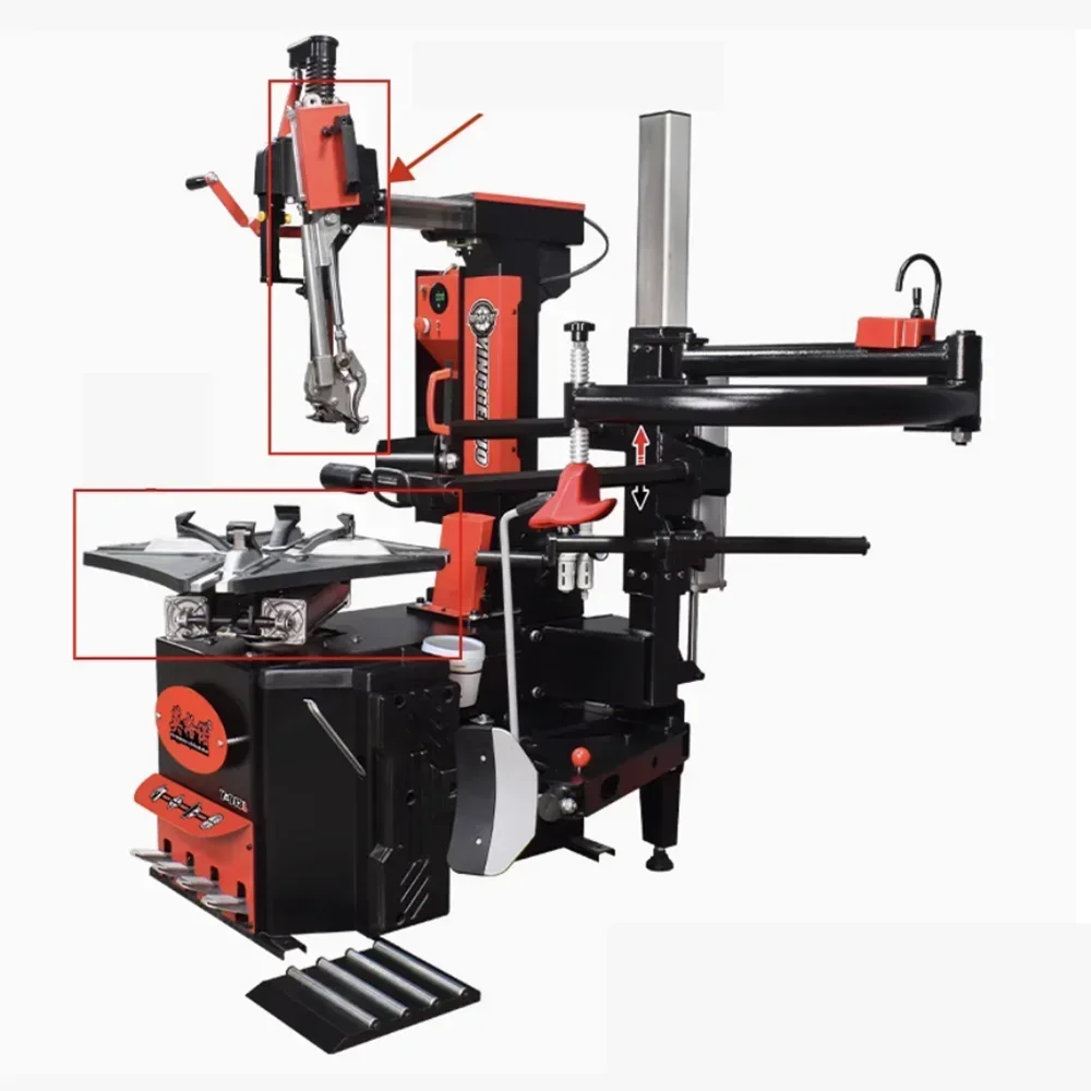 

26 Inch Tire Dismantling Machine Car Tire Scraping Tool with Automatic Tilt Back Auxiliary Arm Bird Head Y-913