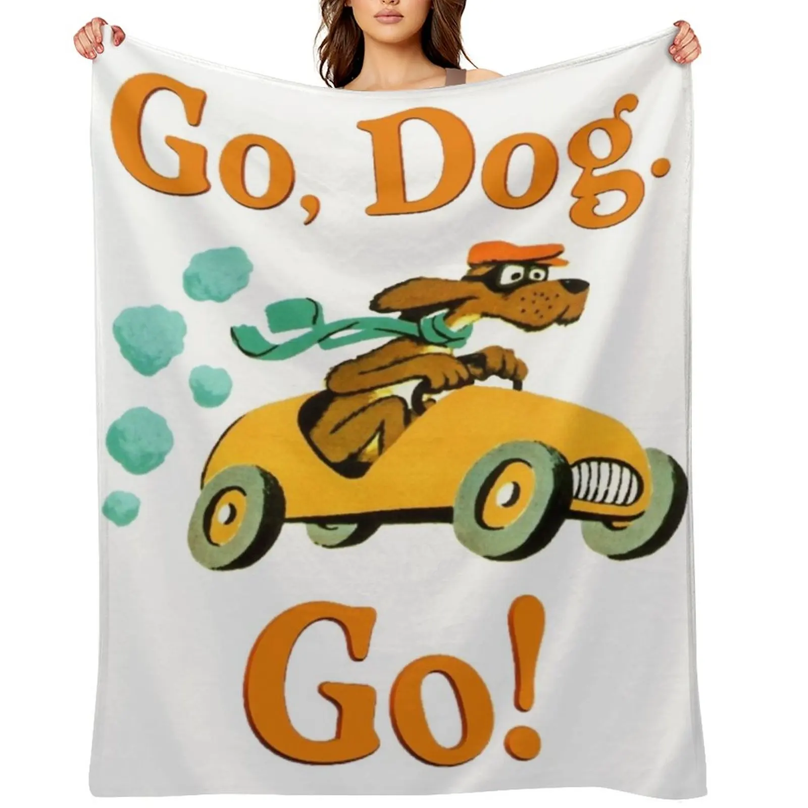 

Go, Dog. Go! Throw Blanket Cute Blankets For Bed For Sofa Thin Vintage Blankets