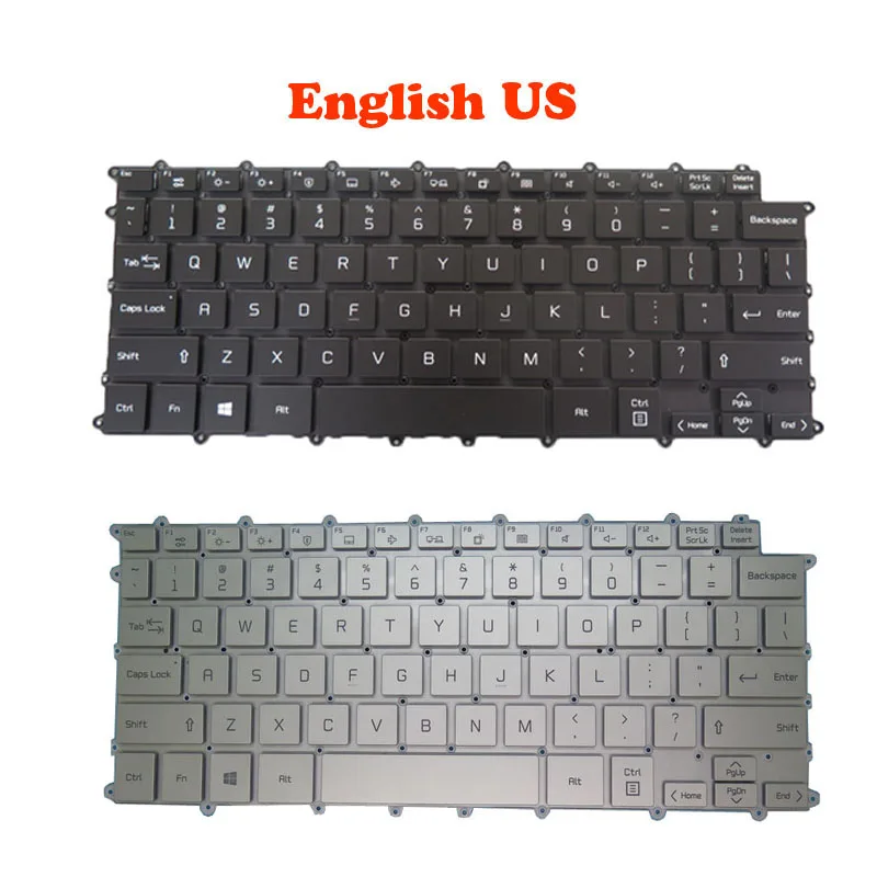 

Silver/Black English US Keyboard For LG 14Z90P 14Z95P 14Z90Q 14Z90RS 14T90P 14T90Q 14T90R 14Z90P-G 14Z90P-K 14Z95P-K 14Z90Q-G