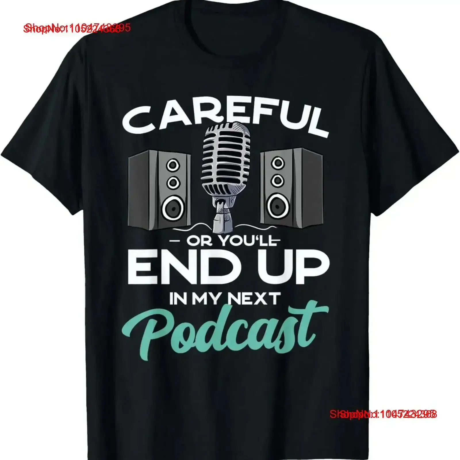 Funny Podcasting Design Ask Me About My Podcast T Shirt vintage Washed Soft Stylish Stretched homme Casual designer clothes