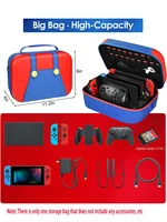 Lindo estuche de almacenamiento de juegos para interruptor tema bolsa de mano accesorios de interruptor de consola bolsa portátil switchOLED bolso cruzado