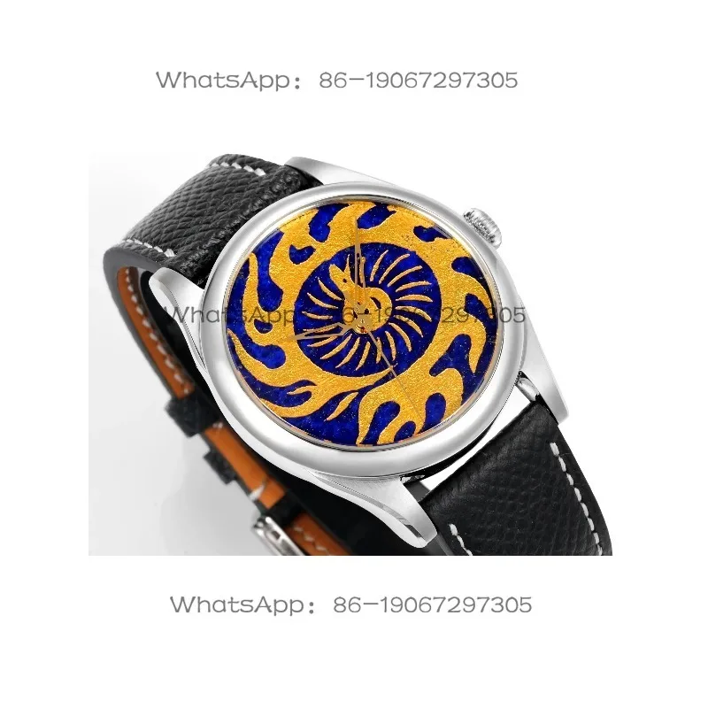 Ancient Egyptian secret pattern series, sun god pull, elegant temperament high-end men's mechanical watch, watch