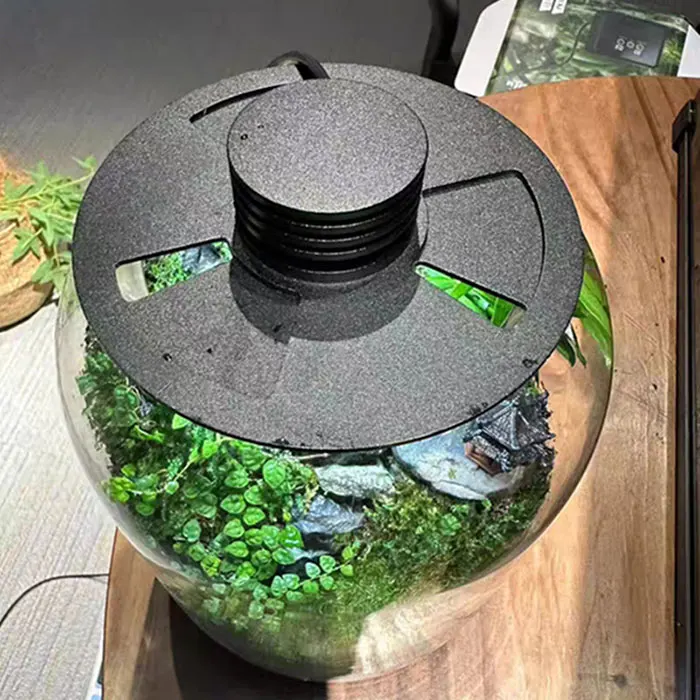 Dimmable USB Terrarium Plant Growing Lamp with Timer for Vases,Indoor Plant Growth, Succulent, Miniature Gardening Landscape