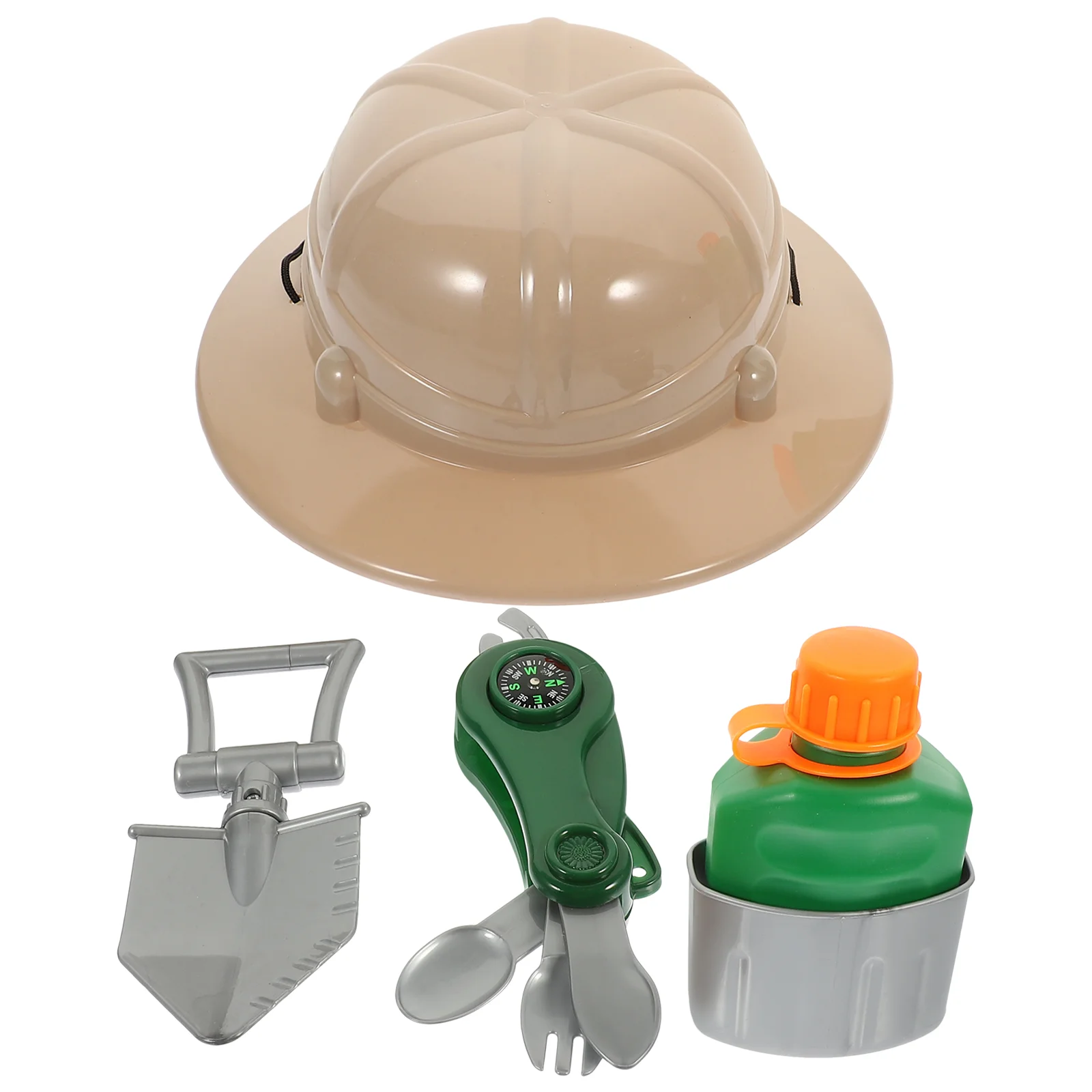 

Set Props Outdoor Explorer Hat Cos Jungle Role Play Child Explorers Toy Tools Plastic Party