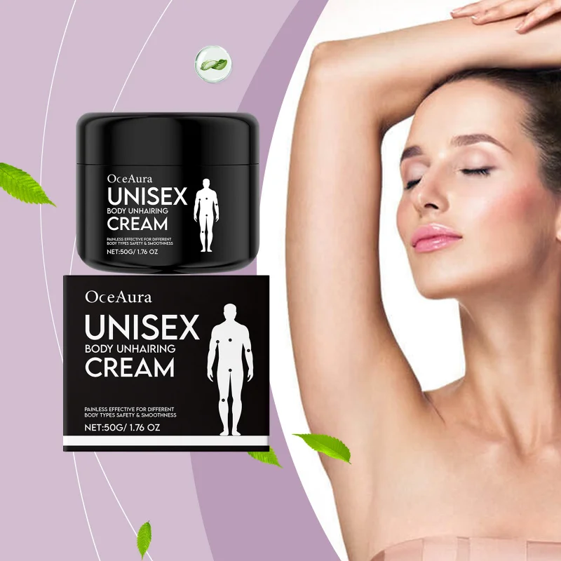 

Gentle Hair Removal Cream For Women & Men - Full Body Depilatory For Sensitive Skin, Moisturizing Formula For Smooth Results