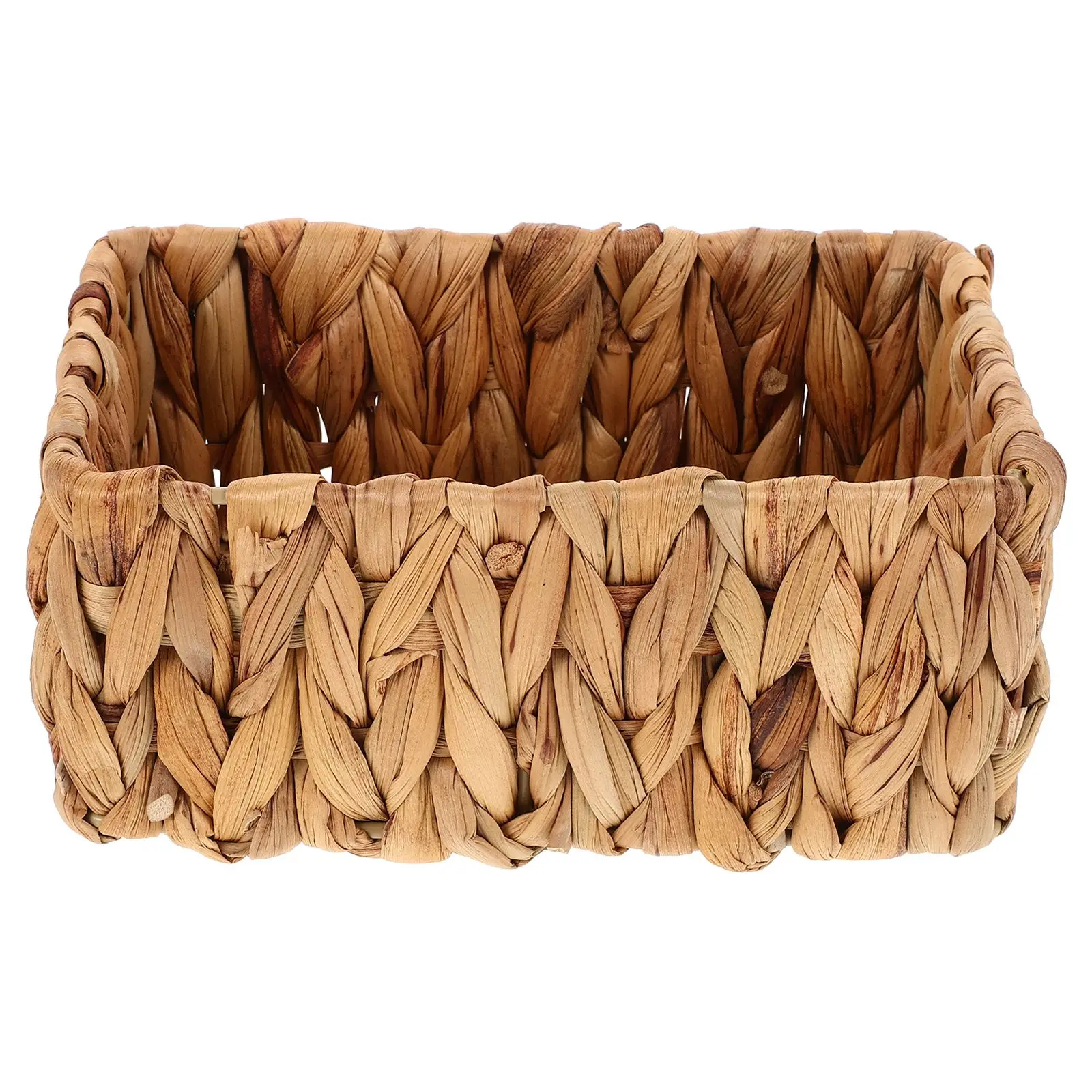 

s Woven Storage Basket Seagrass Tall Wicker Basket Natural Grass Shelf Basket Bathroom Baskets Hyacinth Water Cotton