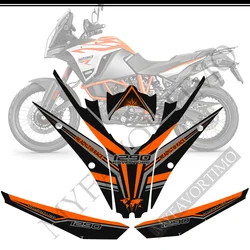 Trunk Luggage Cases Tank Pad Protector Decal Stickers Emblem Badge Logo For  1290 SUPER ADVENTURE R 2016 2017 2018 2019 2020