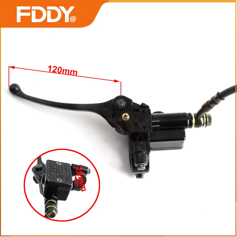 FDDYFront Disc Brake Master Cylinder Caliper Assembly For 50cc 70cc 90cc 110cc 125cc SSR Apollo Taotao Chinese Dirt Pit Bike Par
