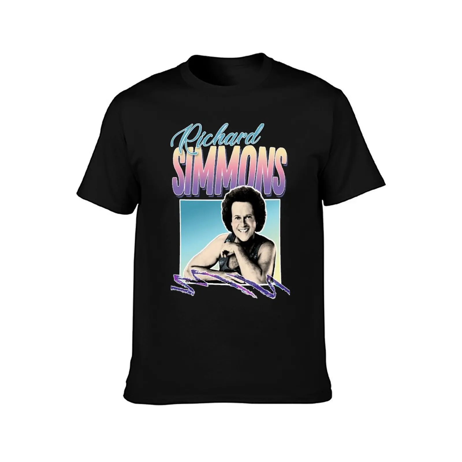 Richard Simmons 80s Styled Tribute Design T-Shirt vintage clothes for a boy mens champion t shirts