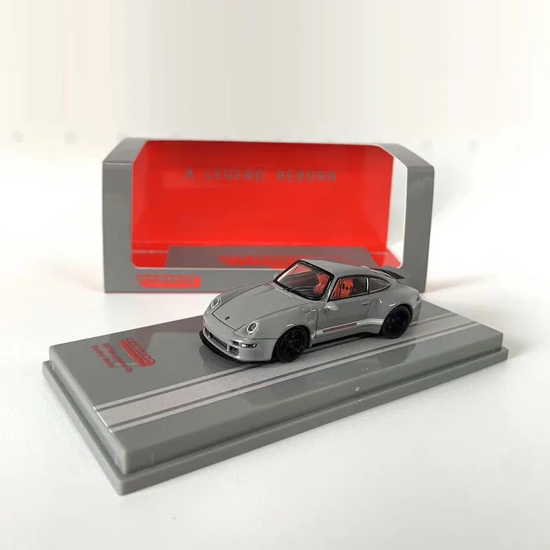 

Tarmac Works 1:64 Model Car RWB993 Alloy Die-Cast Sport Vehicle Collection Display -Grey