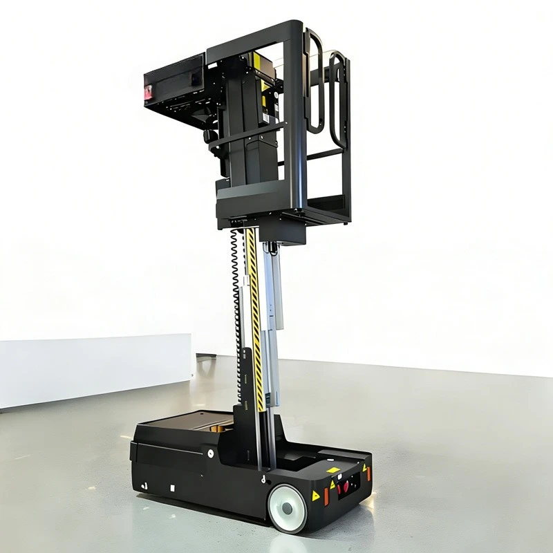 All-electric lifting police patrol platform, mobile climbing security lookout vehicle, security patrol duty