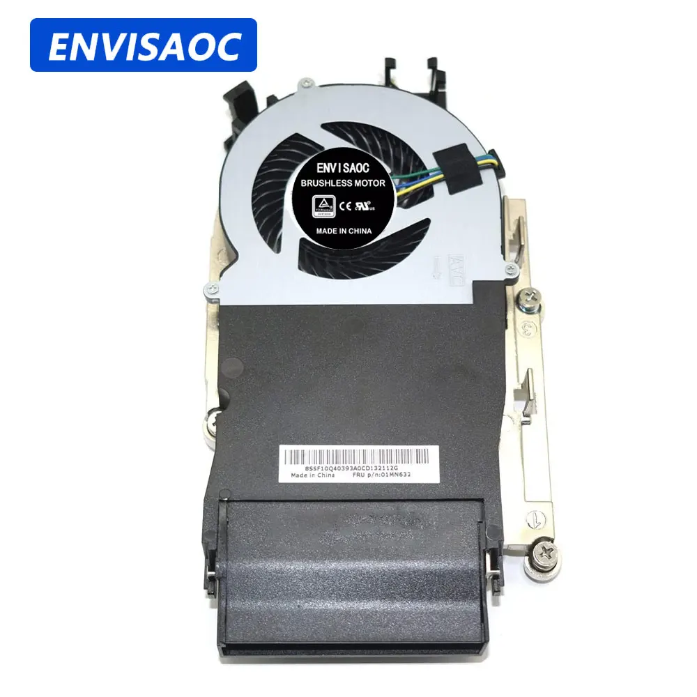 65W For Lenovo ThinkCentre M720Q M920Q M920X M75Q Tiny 5 ThinkStation P330 Desktop CPU Cooling Fan Heatsink Fan Cooler 01MN632