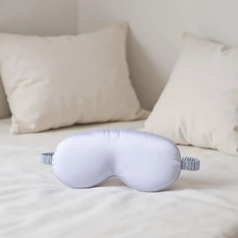 Luxury 3D Sleep Mask: Imitation Silk Contoured Design with Zero Pressure for Deep Sleep