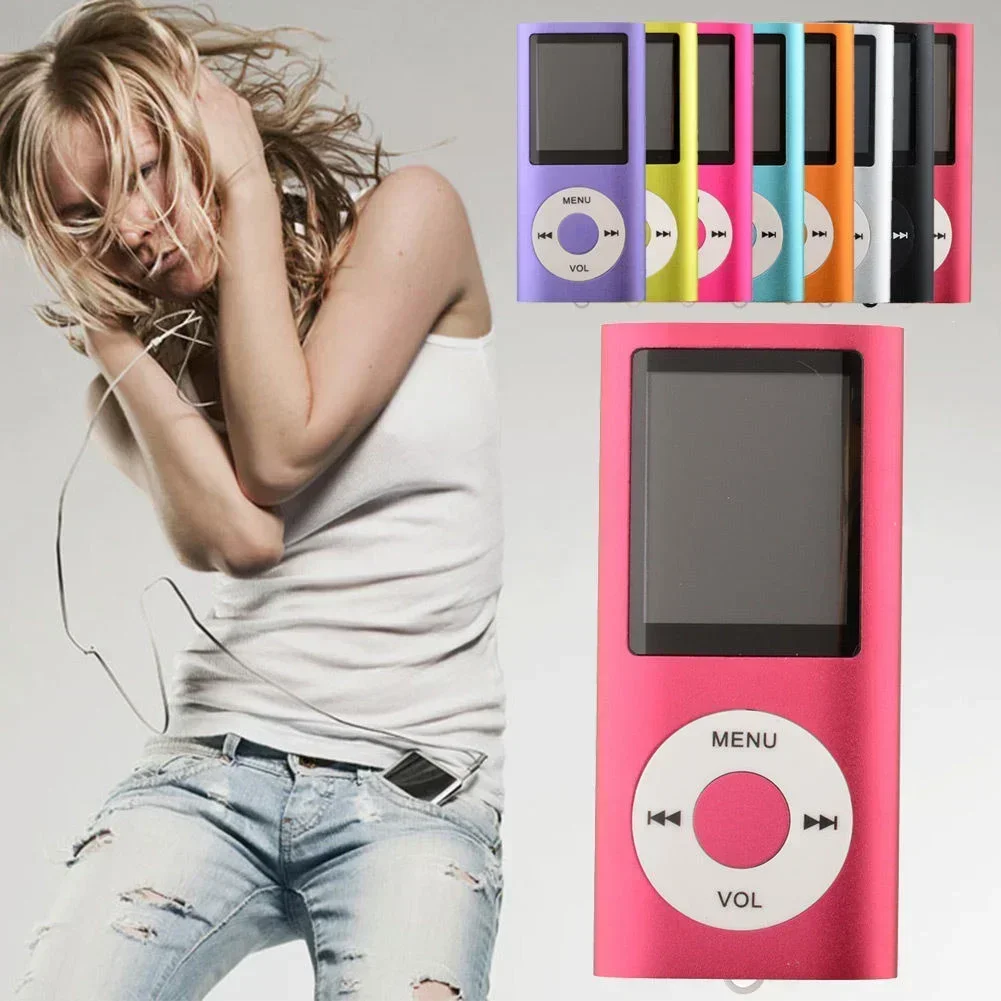 1.8-inch Mp3 Player Music Playing with Fm Radio Video Ebook Player Rechargeable Battery