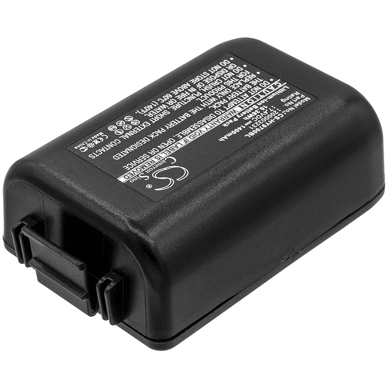1400mAh Battery for Honeywell Barcode Scanner  9700, 9700-BTEC, 9700-BTEC-1, 9700LP0003Q12E, 9700LPWGC3N11E, 9700LPWGC3Q11E