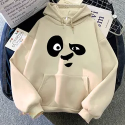 Panda KungFu Panda Hoodie Cartoon Printed Hooded Moletom Winter Kawaii Long Sleeve Clothes Casual Unisex Plus Size Hoodie