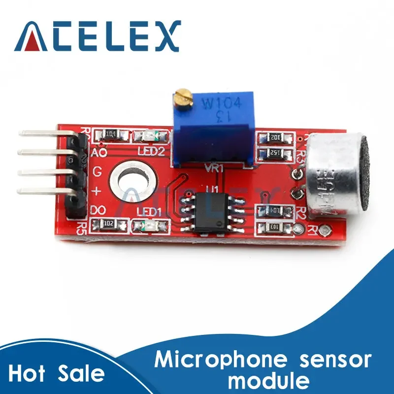 High Sensitivity Sound Microphone Sensor Detection Module For arduino AVR PIC KY-037