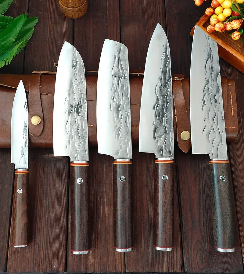 

Forged Butcher Knife Kitchen Boning Cutting Meat Cleaver High Carbon Steel Chef Knife Outdoor BBQ Utility Cooking Tools