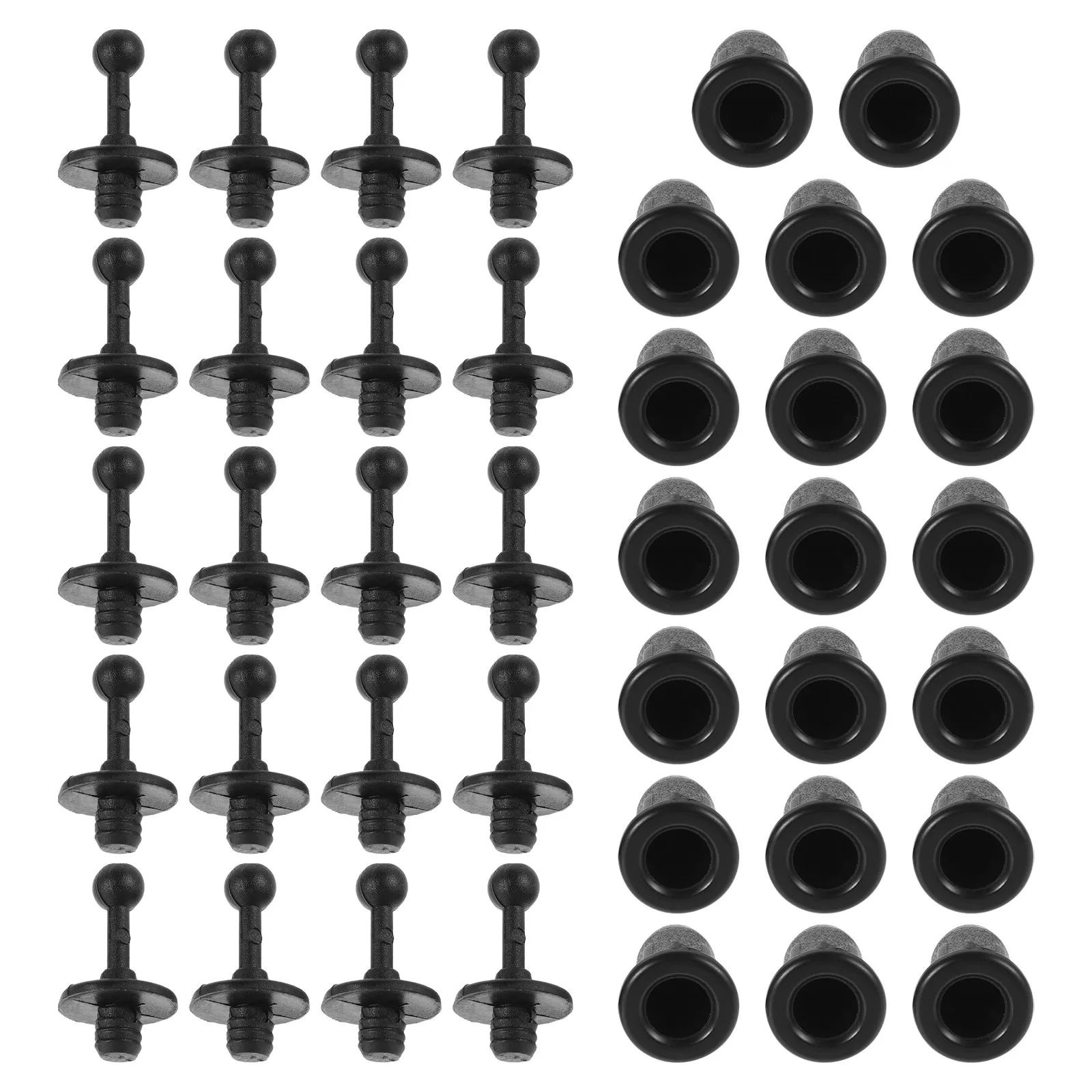 20Set Speaker Grille Retainers Plastic Mesh Clip Acoustic Grill Fasteners Speaker Repair Kit Audio Panel Accessories