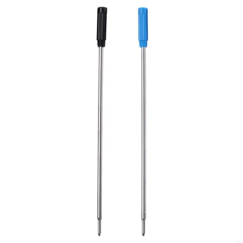 G8TA 10pcs Black/Blue Uadziny 1,0 mm Wskazówka napisz płynnie napoje długość długości 4,5 cala dla biurowców mężczyzn