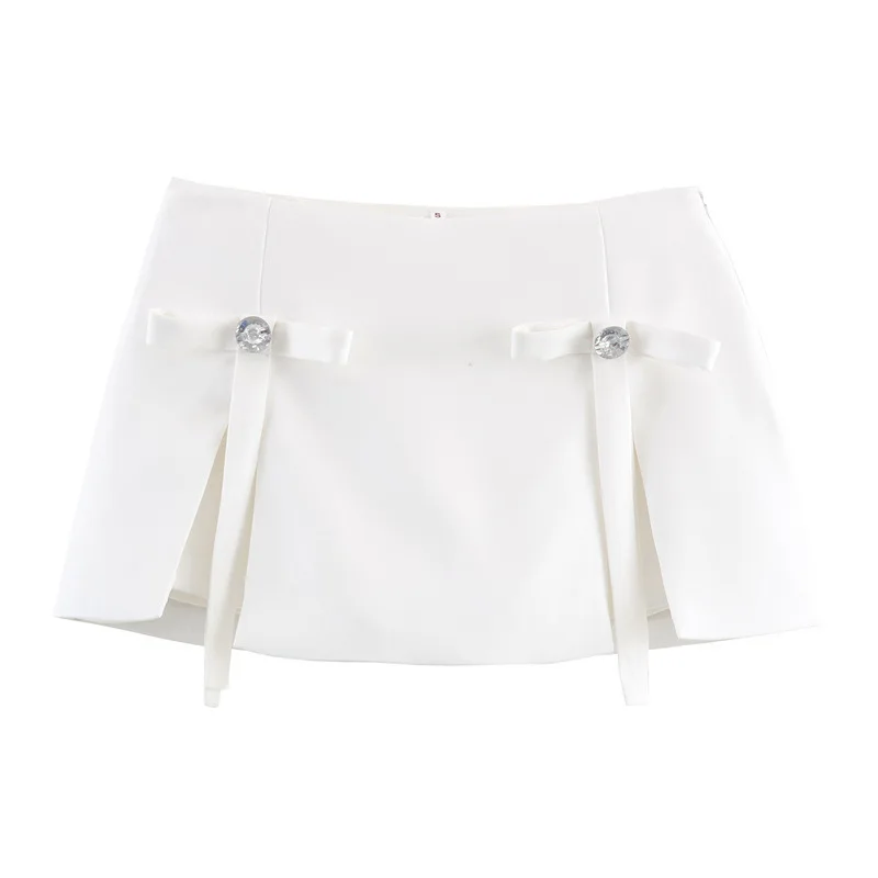 Culottes di gioielli con fiocco per abbigliamento da donna con temperamento di nuova moda europea e americana