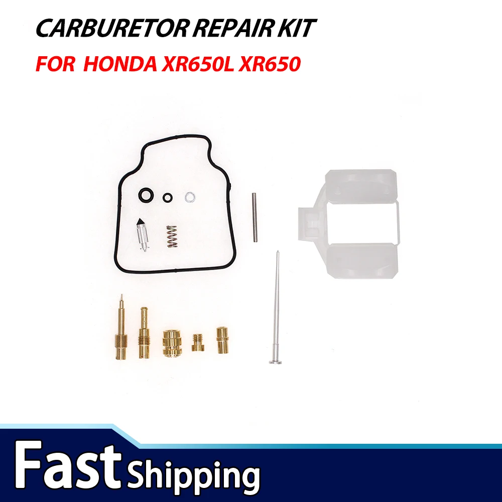 

Carburetor Repair Rebuild Kit For 1993-2009 Honda XR650L XR650 Carburetor Carb Repair Rebuild Kit &Float
