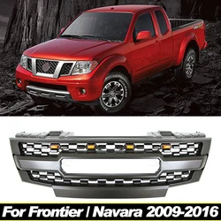 Grill front bumper grille modification accessories decoration Racing grill For NISSAN Frontier/Navara D40 2009-2016