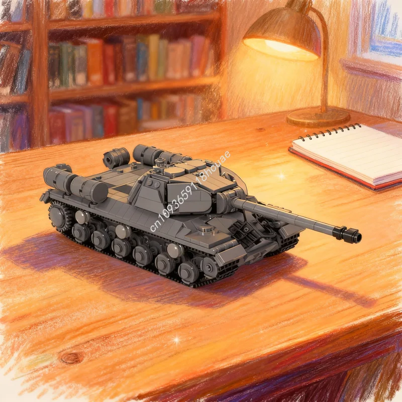 

780pcs MOC Creator IS 3 Model Building Blocks Construction Assemble Christmas Gifts DIY Toy Creative Idea Education Brick Kids