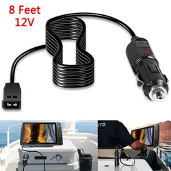 Cable de alimentación con puerto de CC de 12 V 720105 -1 Cable de alimentación compatible con Humminbird Helix 5/7/8/9/10/12/15, All ICE Helix, All ICE Flashers