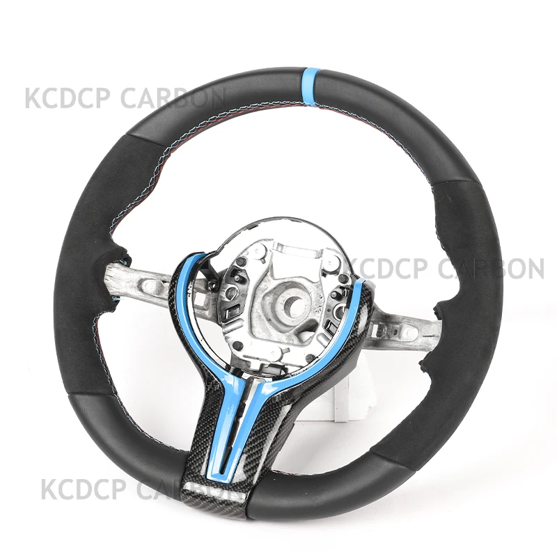 

For BMW 1 2 3 4 5 6 7 Series x1 x3 x4 x5 x6 Series M Series e90 e92 e93 e70 e71 M3 X5M X6M Full Leather Custom Steering Wheel