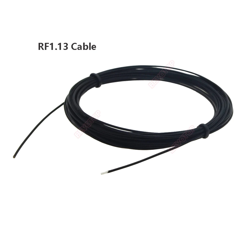 RF1.13 RF Coaxial Cable OD=1.13mm Pigtail 50 Ohm RF Coax Extension Cord Mini Wire for Ufl IPX IPEX1 IPEX3 IPEX4 MHF4 Connector