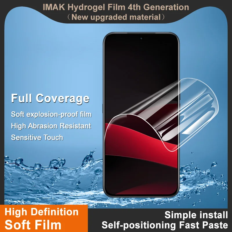 

For Meizu Note 16 Pro Hydrogel Film IMAK 4th Full Coverage Screen Protector Film
