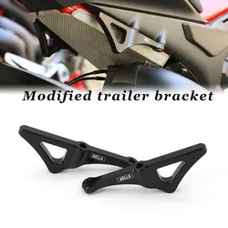 Motocicleta Tie Down Hooks Strap Hooks, suporte de montagem de assistência de tração, suporte de amarração para Ducati Panigale V4 V4s 2018 2019-2021