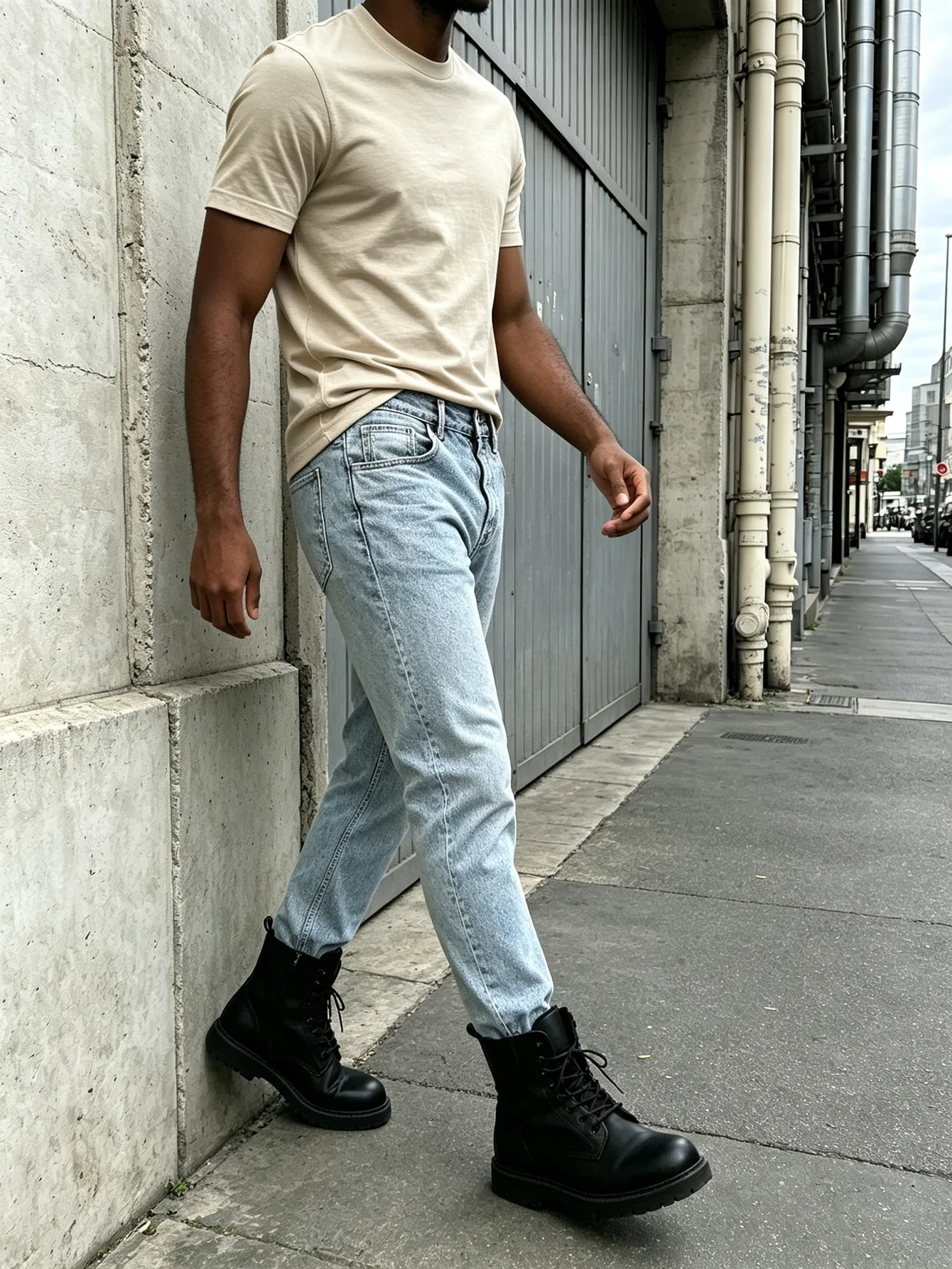 Urban Y2K Trendy American Street Distressed Oversized Denim Pants Mid-Rise Relax Fit Skate Bottom, Ideal Holiday Present for You