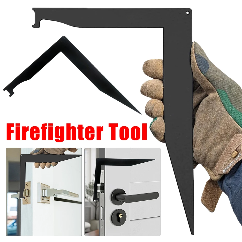 

Fire Pick Access Doors Easily Swipe Tool Stainless Steel Multi-Purpose Leverage Tool Multi-Purpose Practical Firefighter Tool