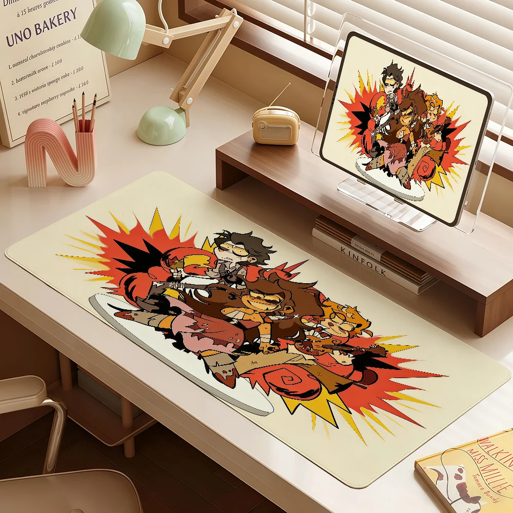 Cartoon R-Ramshackle Mouse Pad Large Non-slip Lockedge Desktop Computer Desk Mat Keyboard Writing MousePad Office Gamer Student