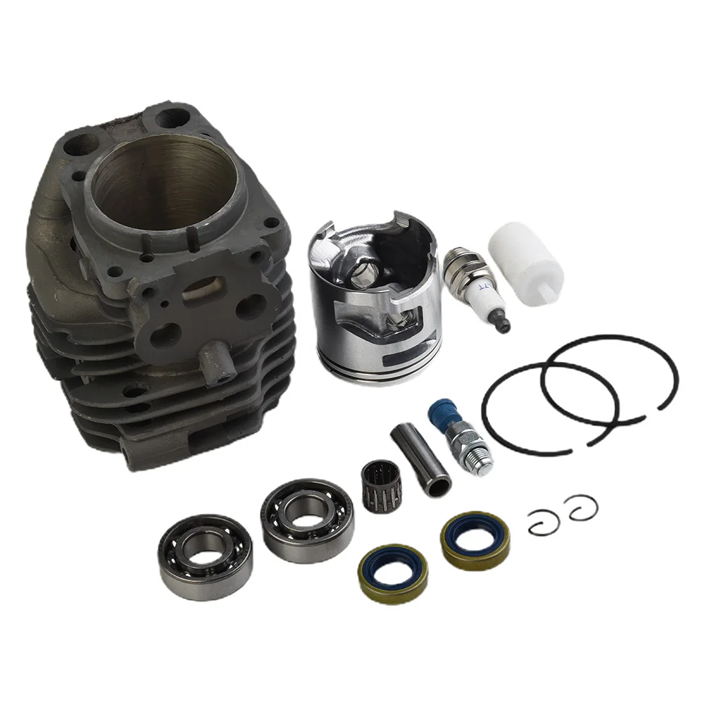 

1 комплект поршня цилиндра, комплект поршня цилиндра 51 мм для партнера K760, аксессуары для декомпрессионных отверстий для бетонной пилы