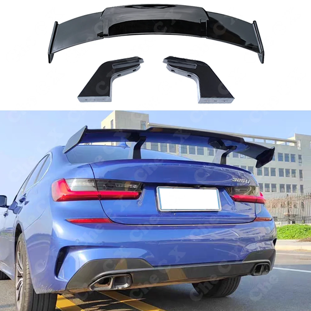 

Suitable For All BMW Sedan Series ABS Material M Performance Style Rear Spoilers Carbon Fiber Appearance Trunk Lid Spoilers