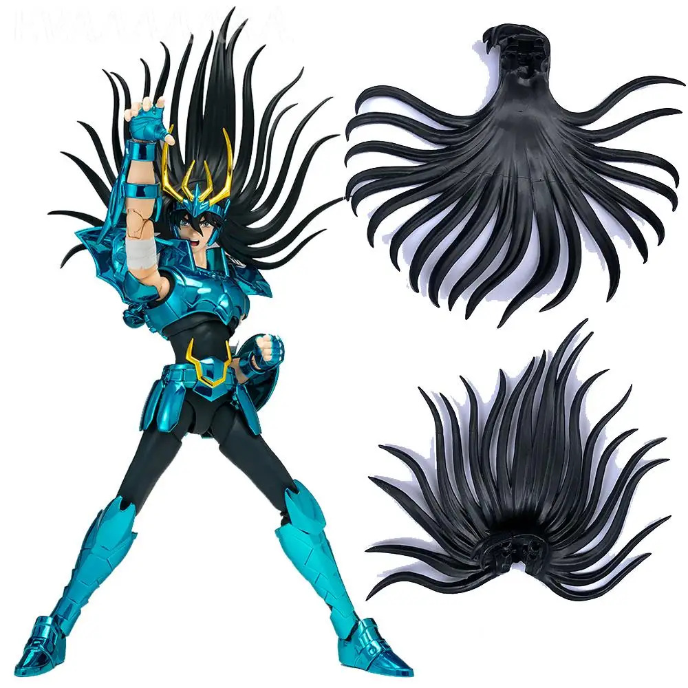 Great toys Saint Seiya Dragon Shiryu V3 Loose Hair Accessorise PVC Models Saint Shiryu Figurines