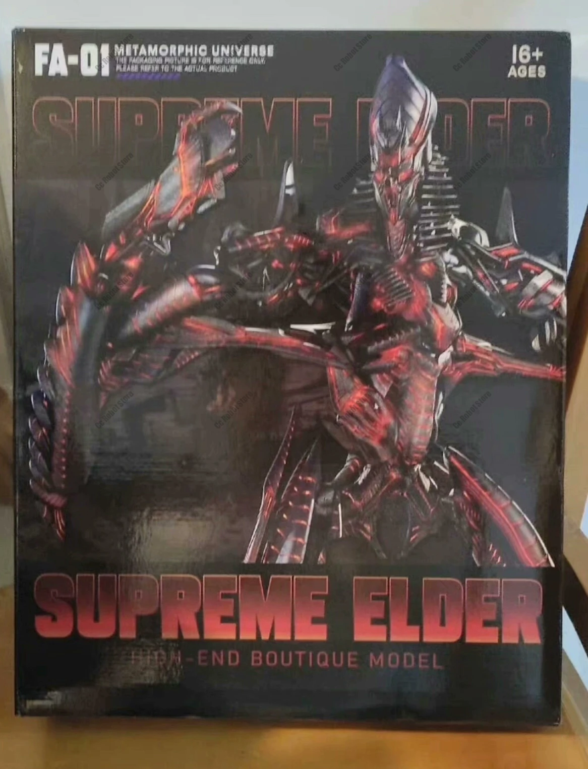 Originele Hot-Selling Speelgoed DIY Handgeschilderde Custom Repaint BMB FA-01 FA01 Fallen Vergrote Versie Extra Grote Film actie Robot