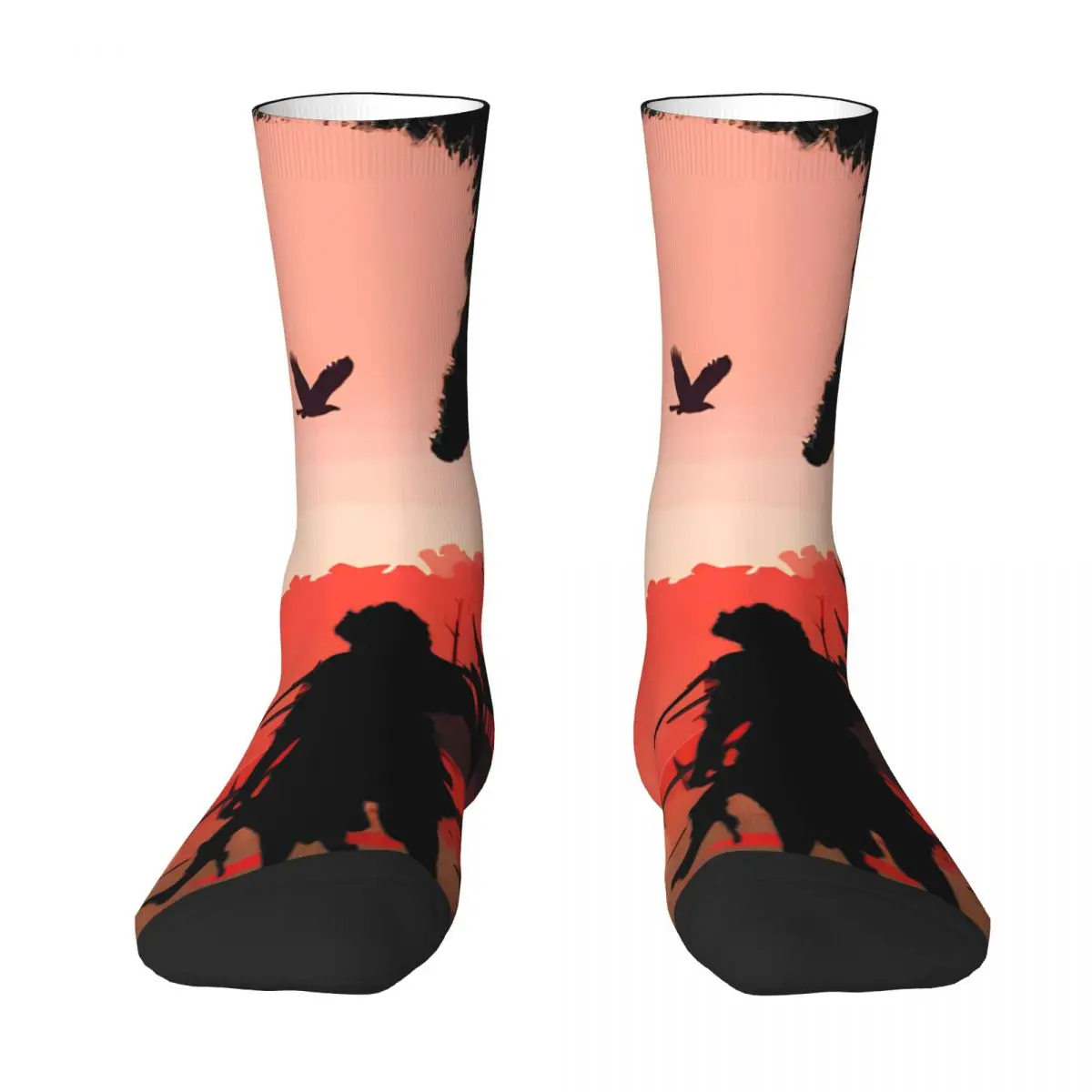 Black Myth Wukong Socks Trendy Stockings Autumn Non Slip Men Socks Soft Graphic Outdoor Sports Socks