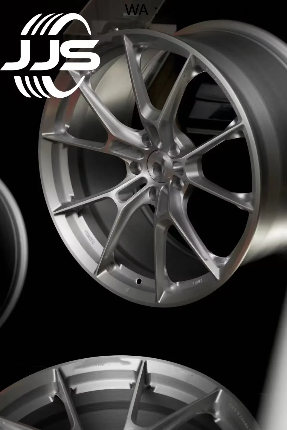 18-22 Inch Silver One Piece Forged Wheel Rim Multi Spoke Design SUV Sedan Universal Automotive Upgrade PartsLightweight Design