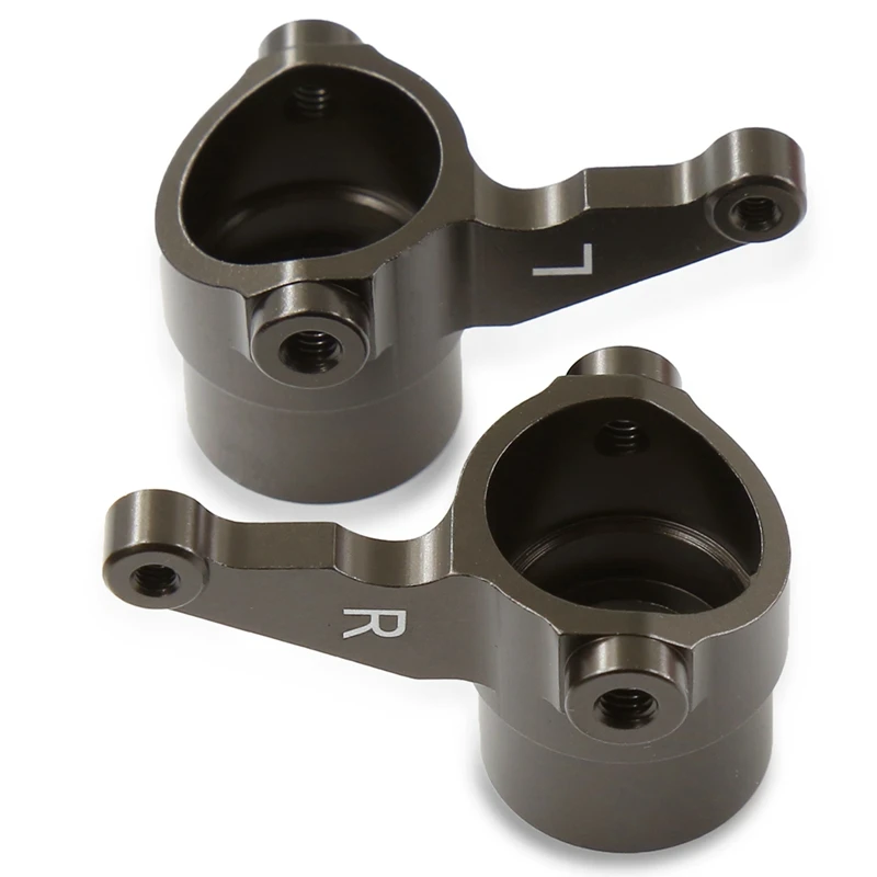 أفضل-CNC الألومنيوم 1/8 RC سيارة كيوشو-ماد كسارة جنون القوة FOXX-USA-1 كأس التوجيه ترقية جزء