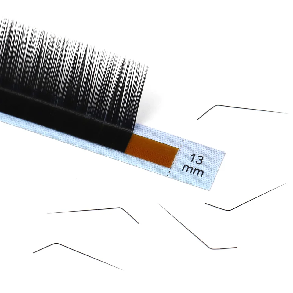 Rujade L M Curl Volume russo Estensione ciglia individuale Naturale morbido L/L+/LC/LD/LU(M) Curl Trucco professionale Ciglia finte